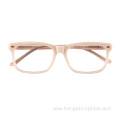 Custom Logo Optical Women Acetate Frame Computer Blue Light Glasses